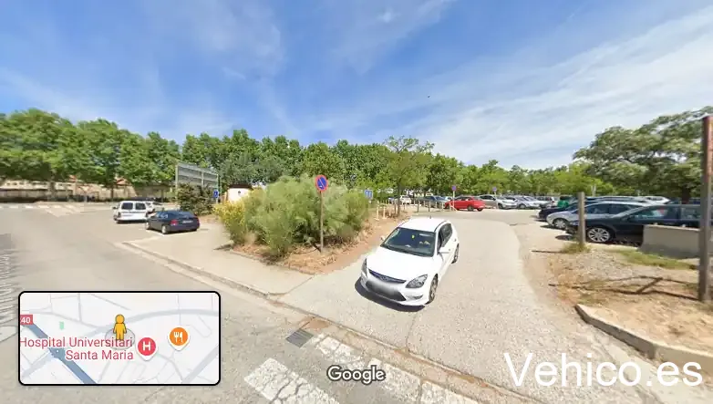 Parking Hospital Santa Maria