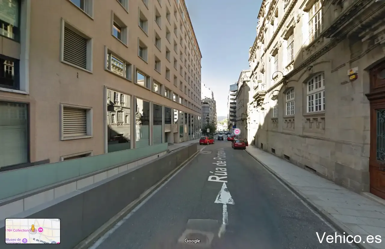 Salida Parking Rua Pontevedra