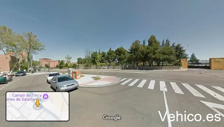Aparcamiento gratuito en superficie de la calle Joaquín Rodrigo