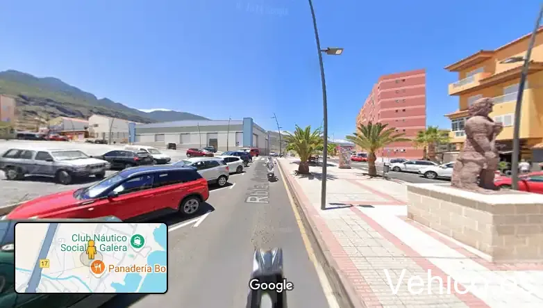 Aparcamiento primera rotonda rambla de los Menceyes