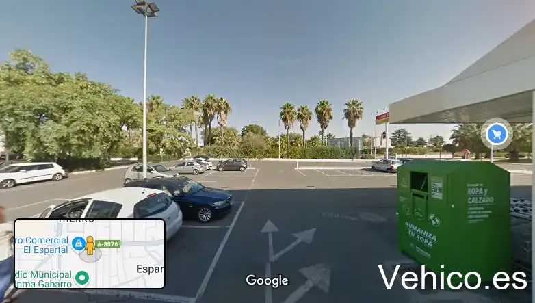 Aparcamiento Clientes Supermercados Día