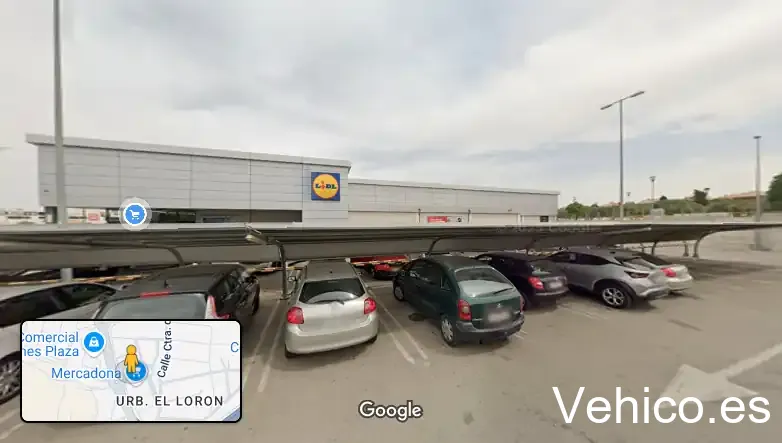 Aparcamiento Clientes Supermercado Lidl