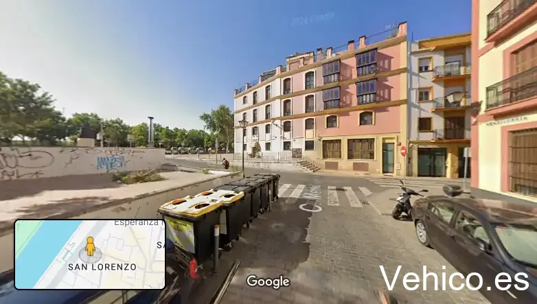 Parkholi | Parking Turístico - Calle Mendigorría, 1 (Sevilla)
