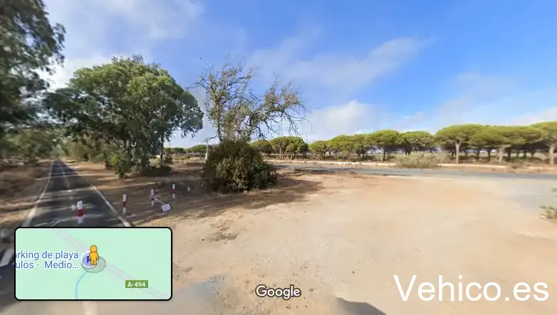 Parking de playa Rompeculos - Medio Ambiente
