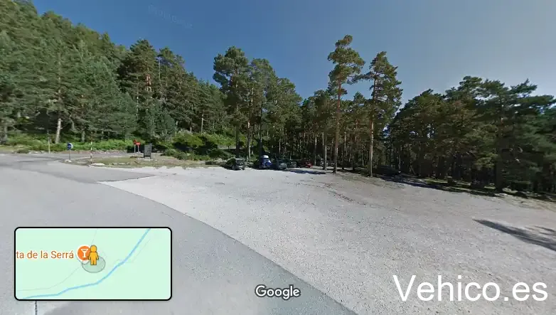 Parking inferior Laguna Negra