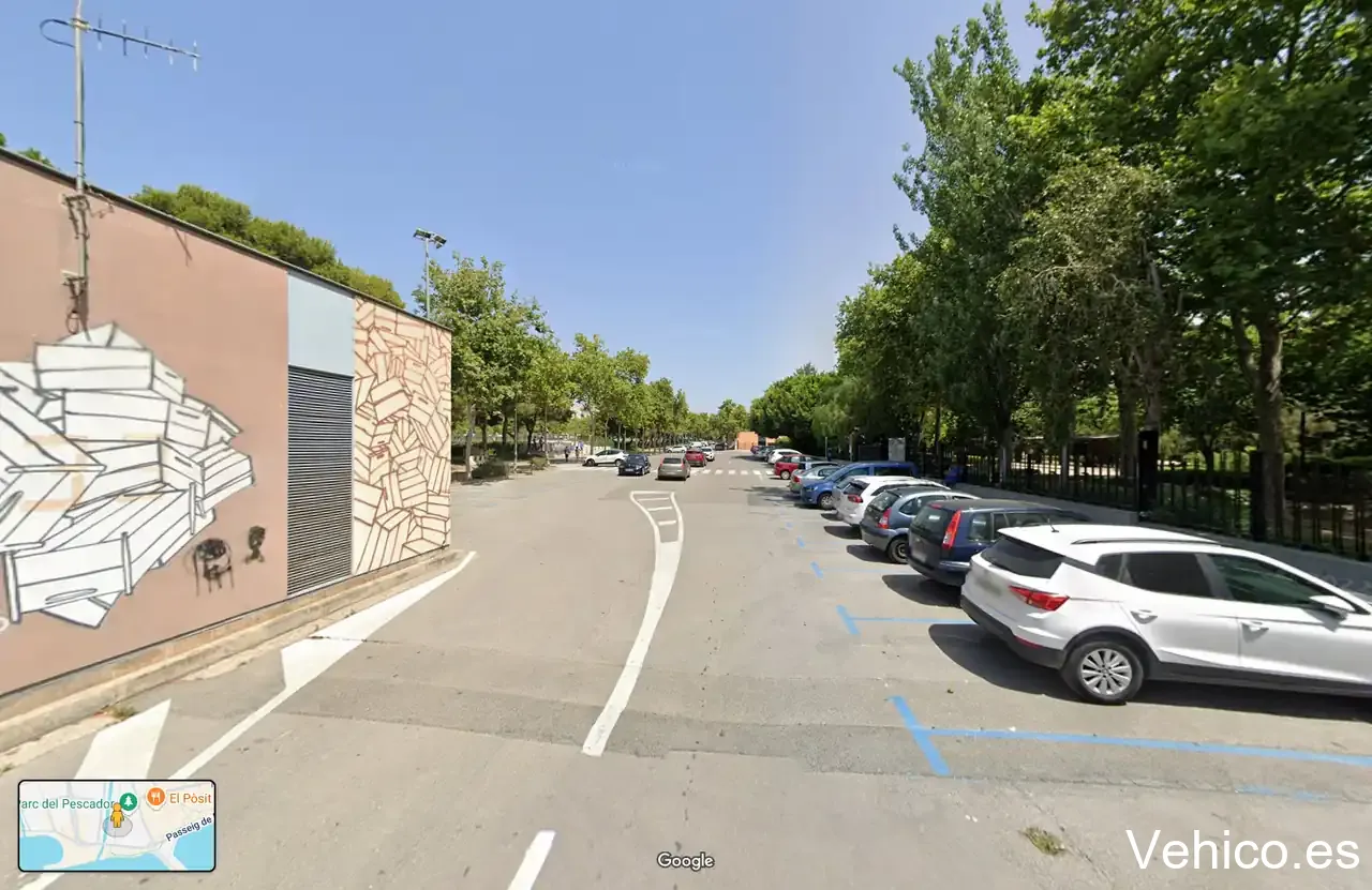 Parquimetro 44 - Parc del Pescador - Regulat Zona Blava