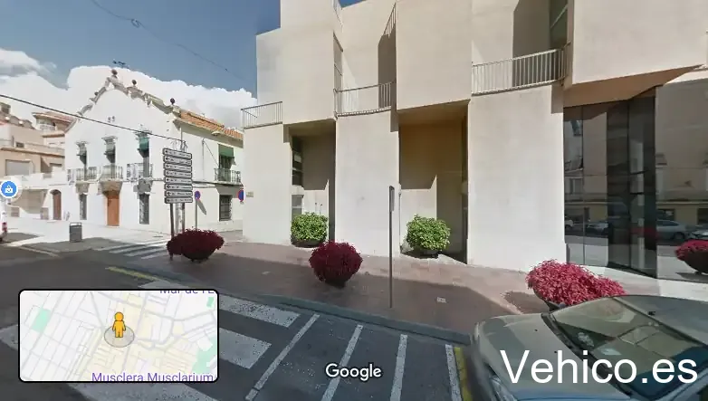 Zona d'aparcament reservada per a motos