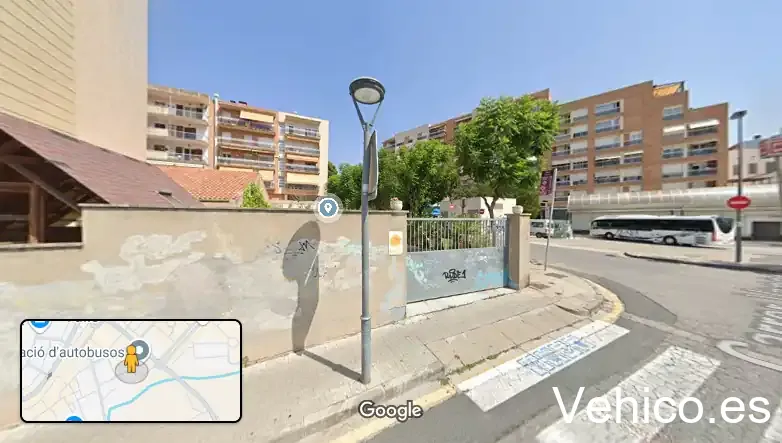 Aparcament de l'estació d'autobusos