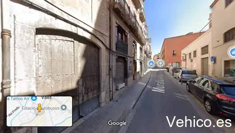 [P] Zona d'aparcament reservada per a motos