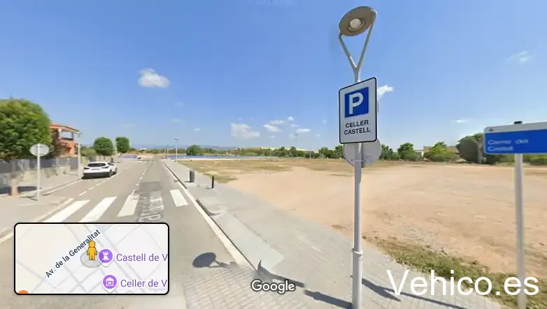Aparcament Castell - Celler