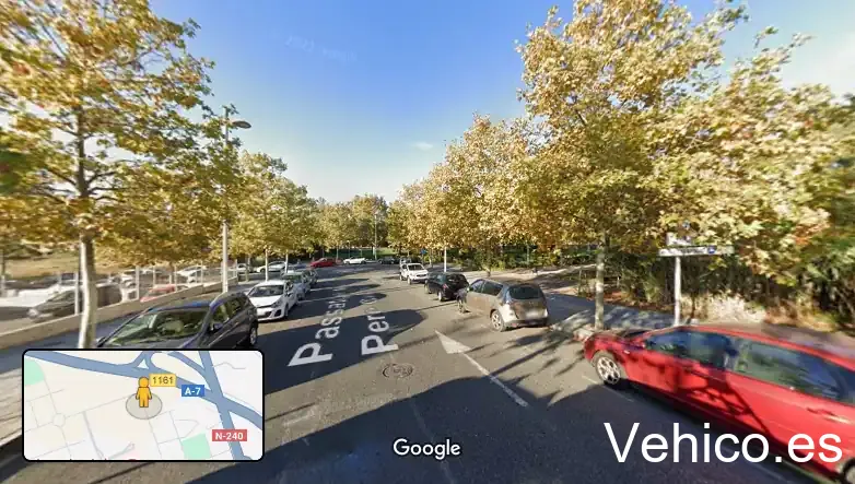 Parking de personal del Hospital Joan XXIII