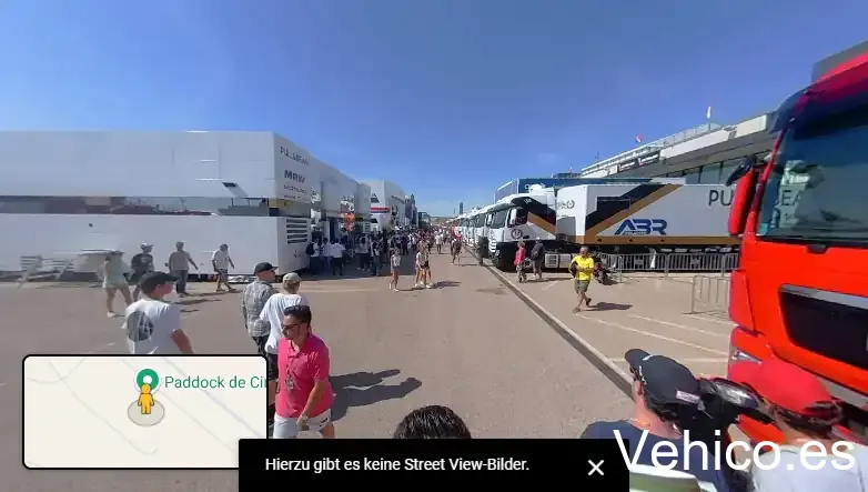 Aragon Paddock Parking