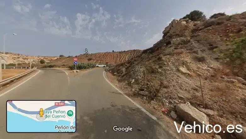 Parking Peñón del Cuervo.