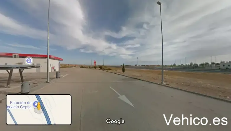 Parking de turismos de Estación de Servicio Cepsa CORRAL DE ALMAGUER I.