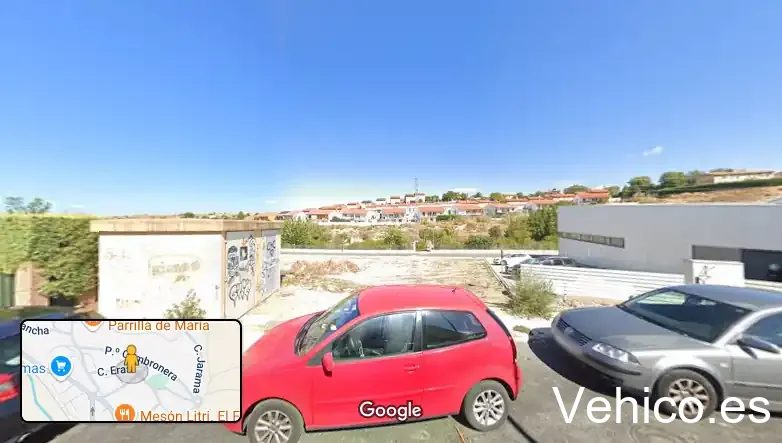 Aparcamiento de movilidad reducida centro medico