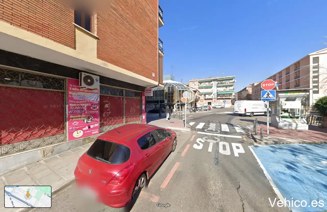 Parking de movilidad reducida