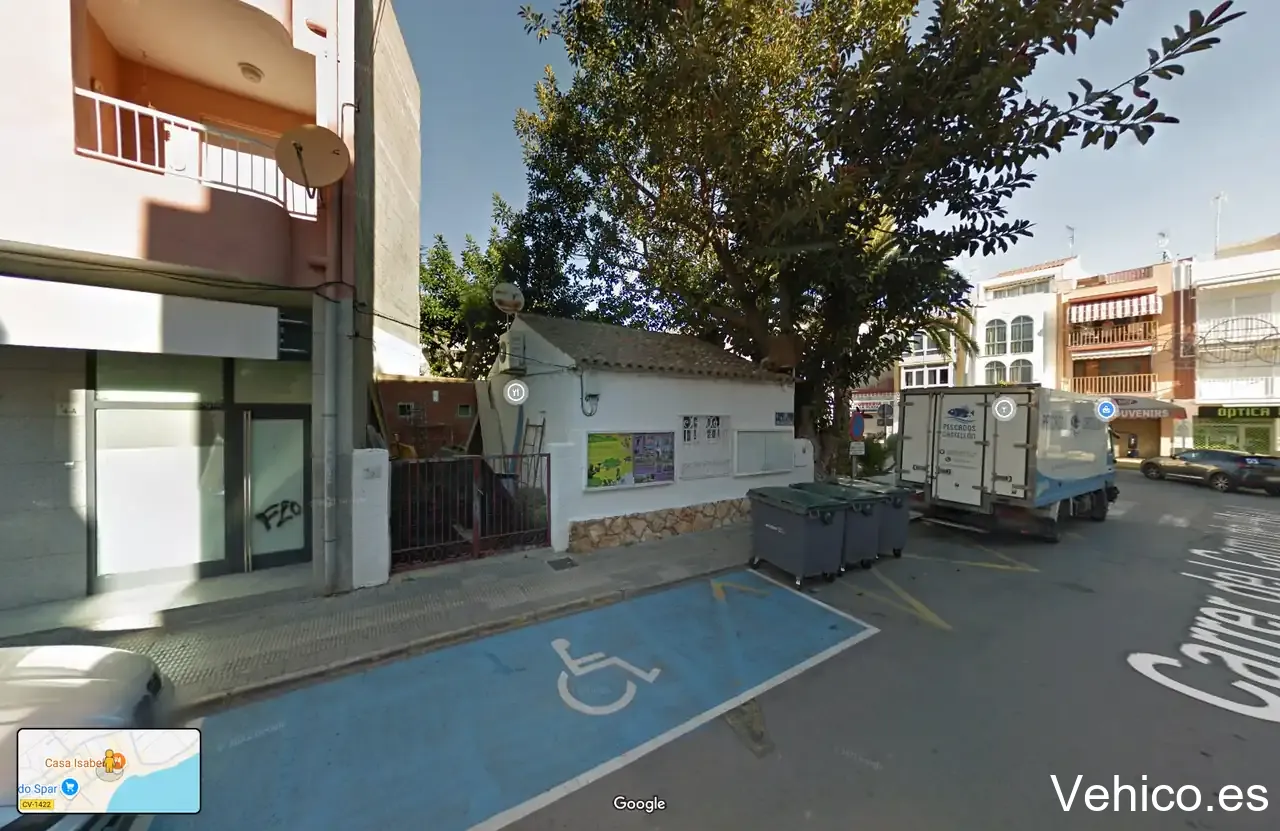 Aparcamiento de movilidad reducida