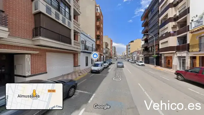 Zona de aparcamiento reservada para motos