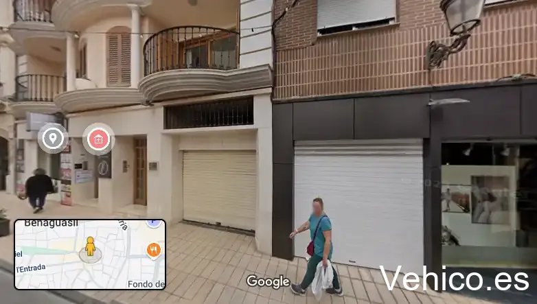Parking público comercial