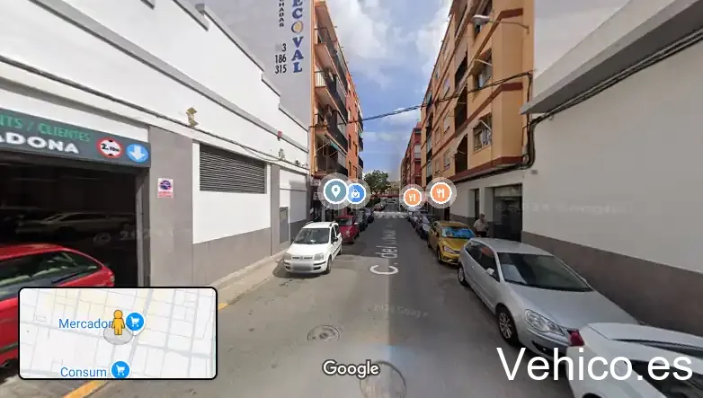 Parking Clientes Mercadona está mañana abierto