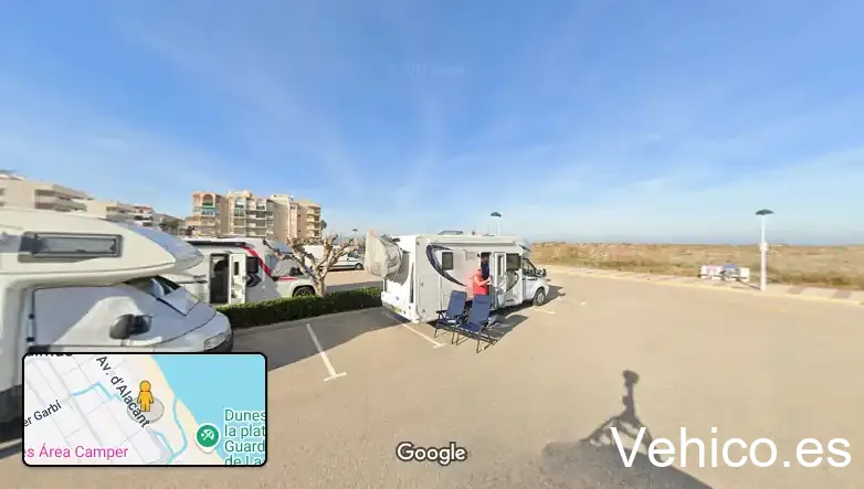 Aparcamiento Platja de Daimús