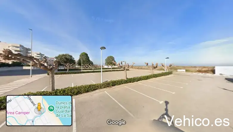 Aparcamiento Playa de Daimús ll