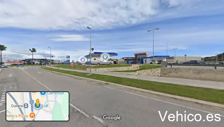 Aparcamiento Lidl