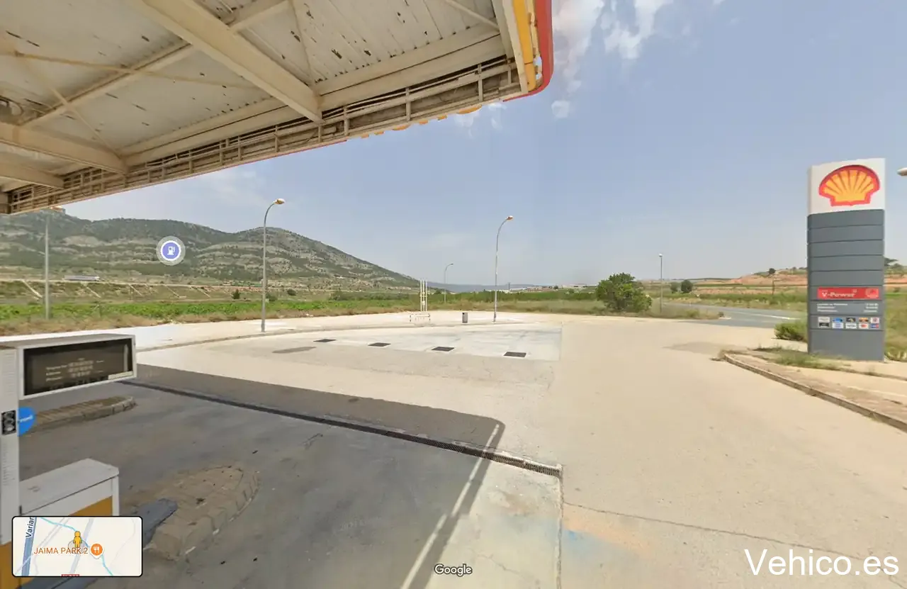 Aparcamiento Gasolinera
