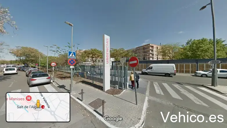 Parking hospital de Manises.