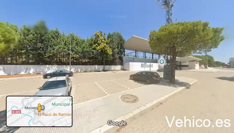 Parking estación de tren Moixent