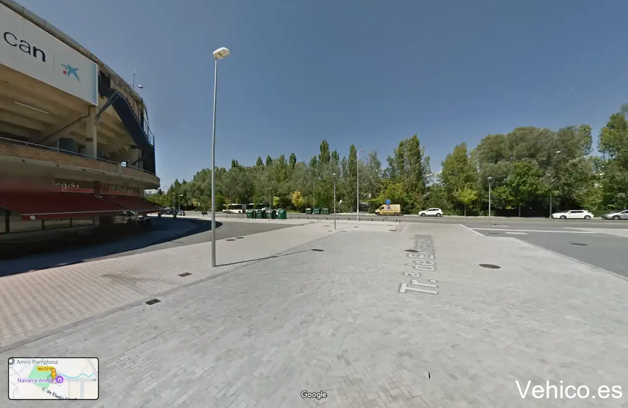 Salida Parking Navarra Arena