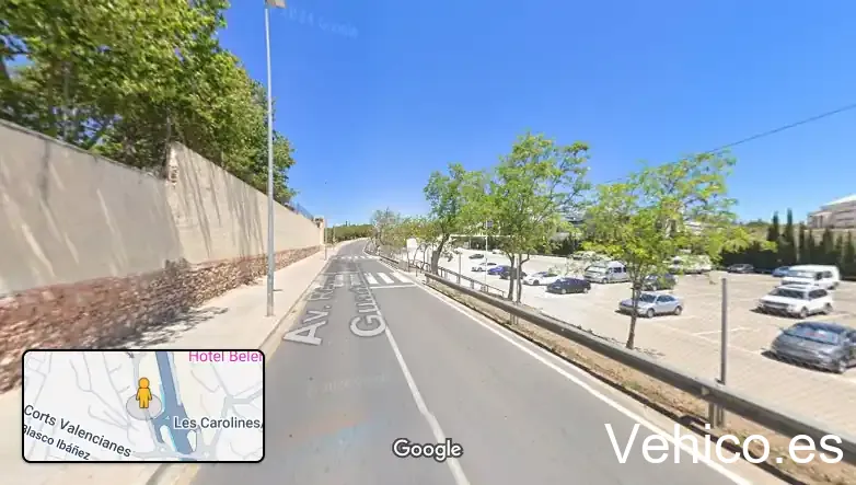 Parking para turismos los naranjos(gratuito)