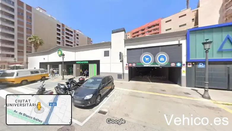 Parking clientes Mercadona