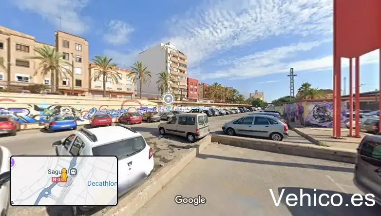 Aparcament Estació de trens de Sagunt