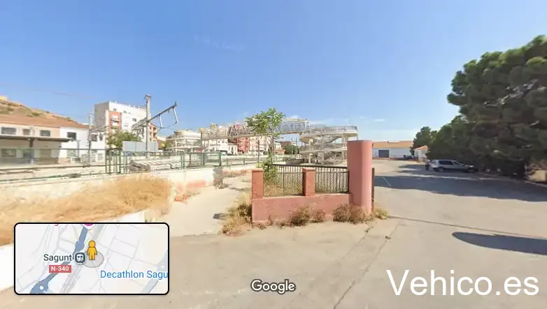 Aparcamiento gratuito estación de Sagunto