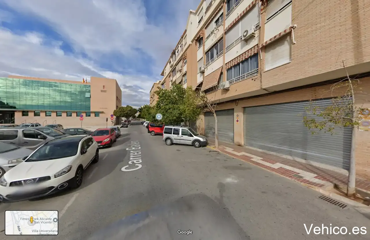 Carrer Bailén, 72 Parking