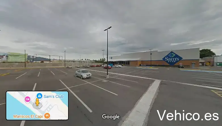 Estacionamiento Sams club