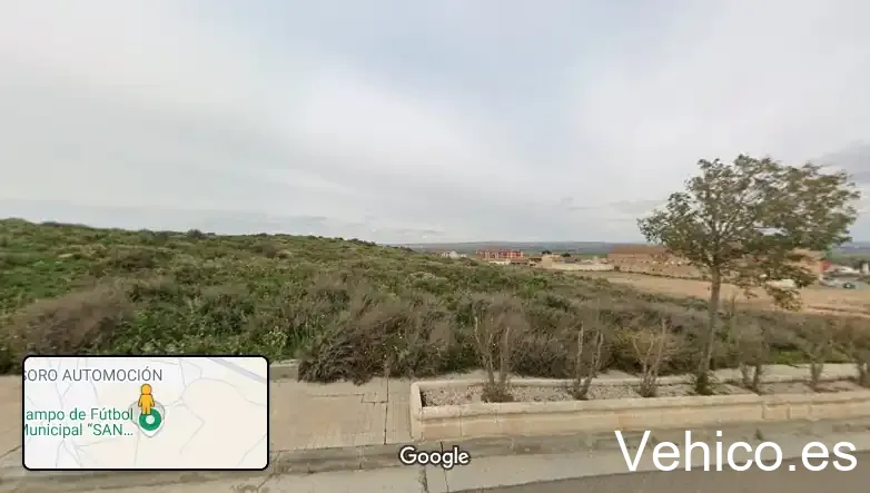Aparcamiento campo de fútbol