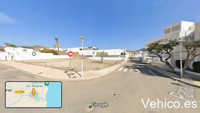 Parking SOLO coches Las Negras
