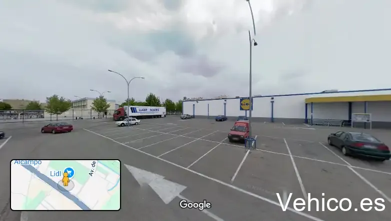 Aparcamiento Lidl