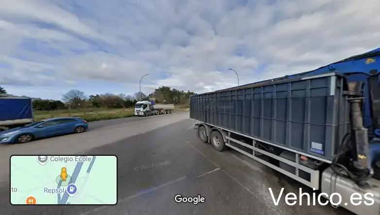 Parada para camiones