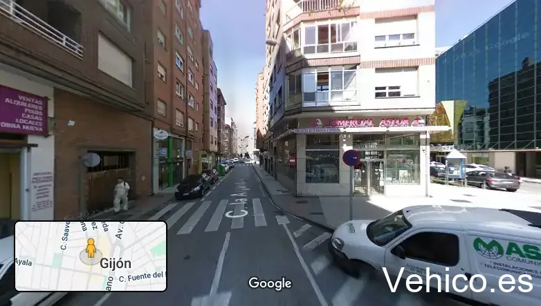 Zona de aparcamiento reservada para motos