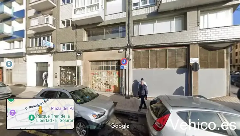 Aparcamiento reservado para personas discapacidad