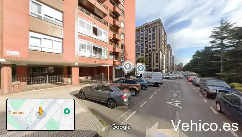 Zona de aparcamiento reservada para motos