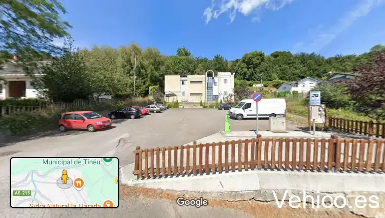 Area de autocaravanas de Tinéu