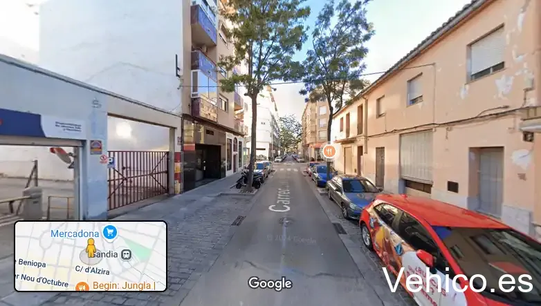 Salida Parking Colón-Promoparc
