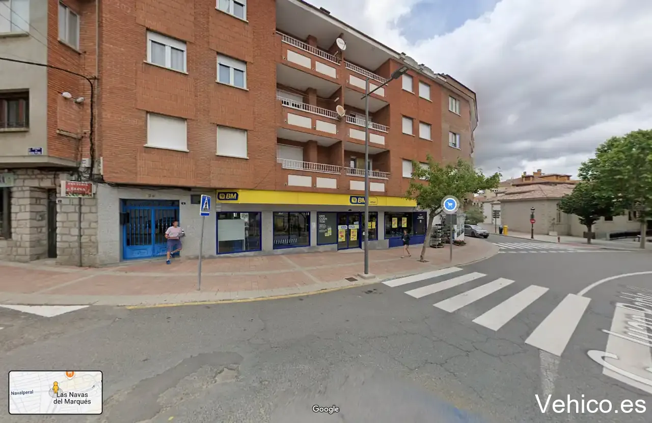 Aparcamiento supermercado BM