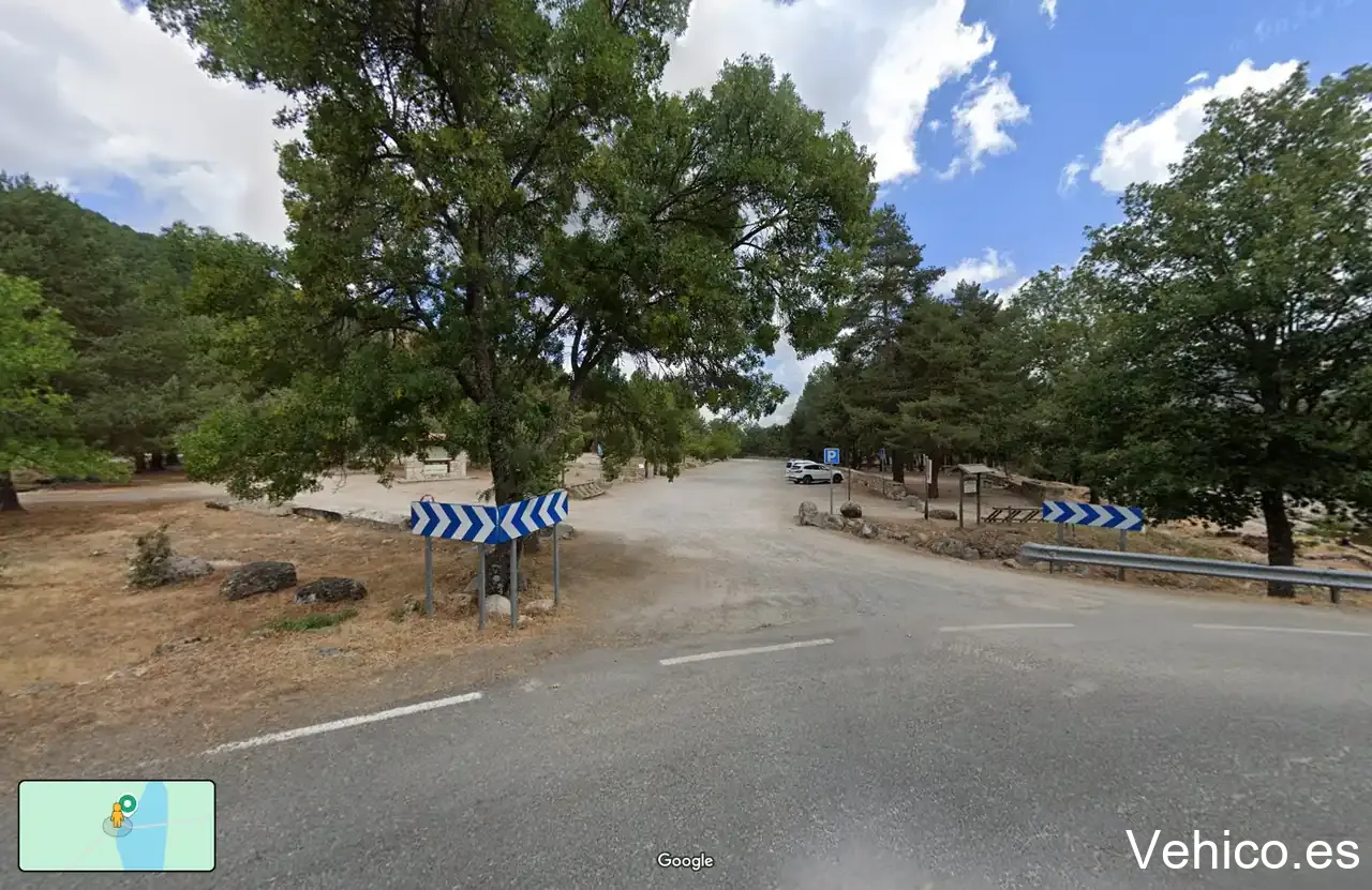 Zona de aparcamiento de La Guilera