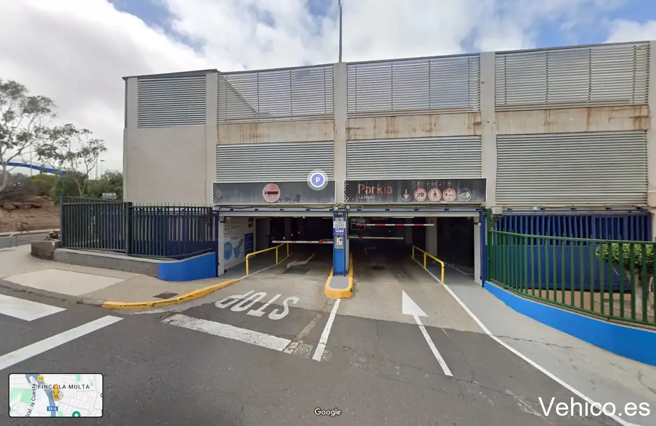 Parking PARKIA - La Multa. Hospital Universitario de Canarias. Santa Cruz de Tenerife