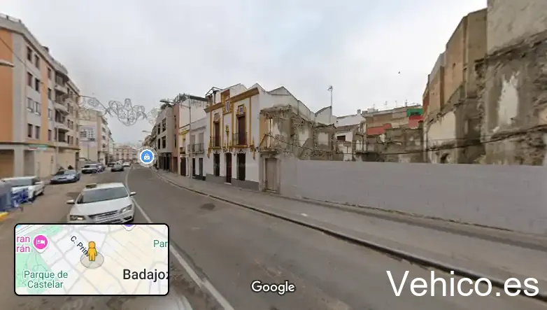 Zona de aparcamiento reservada para motos